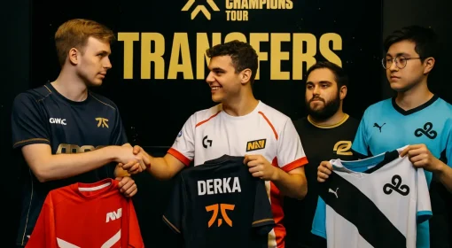 Трансферы Valorant Champions Tour — переходы и новые составы