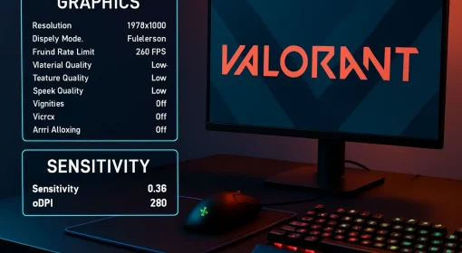 Настройки Valorant для турниров — графика, сенса и периферия